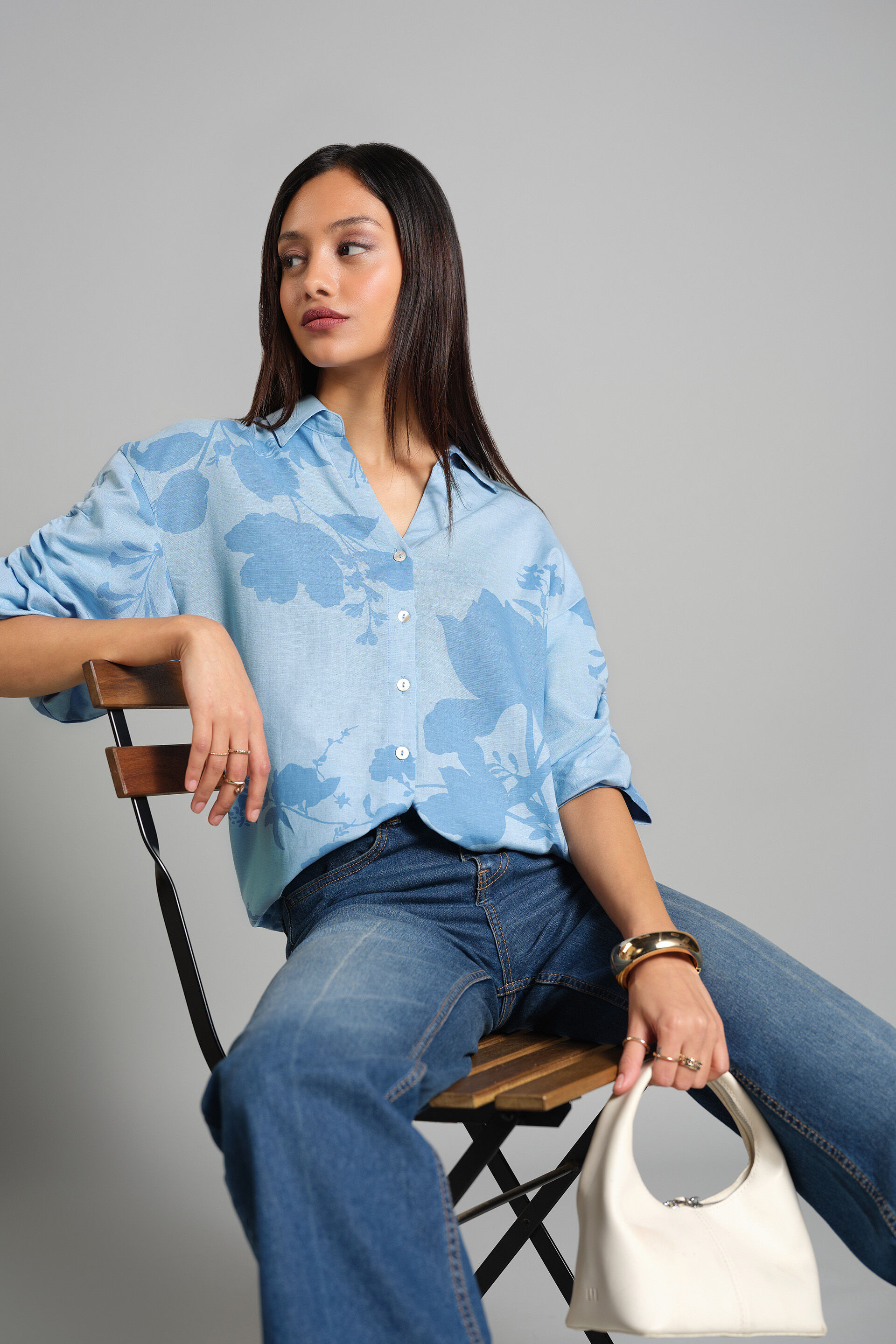 Soothing Skies Shirt, Blue, image 5